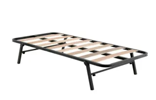 Somier metálico con láminas de madera 1,90x90