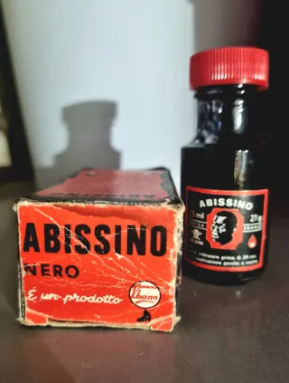 Nero EBANO – flacone e scatola vintage anni 60