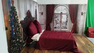 Habitación Navidad 3x3 con Cama