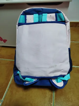 Carro y mochila conjunto rosa