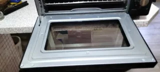 Horno Eléctrico Portátil Negro