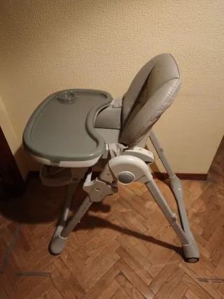 Trona Kinderkraft bebé gris