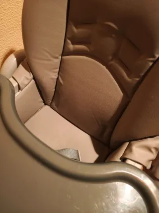 Trona Kinderkraft bebé gris