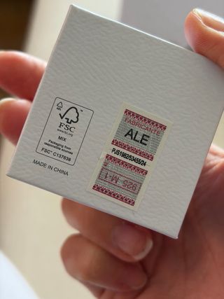 Anillo Pandora Halo Cuadrado