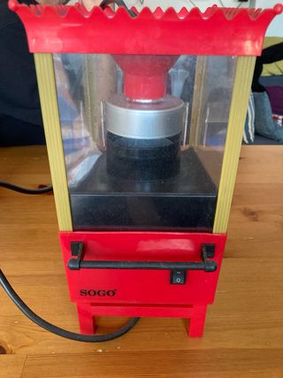 Máquina de palomitas de maíz estilo retro