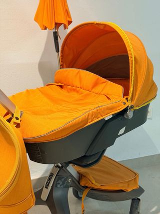 Carrito Bebé Stokke Xplory Completo Naranja