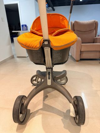 Carrito Bebé Stokke Xplory Completo Naranja