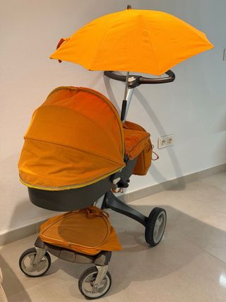 Carrito Bebé Stokke Xplory Completo Naranja