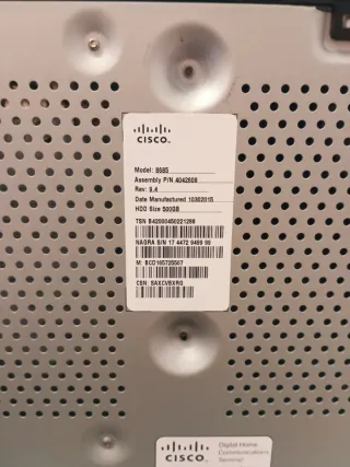 Decodificador Vodafone Technicolor con Mando