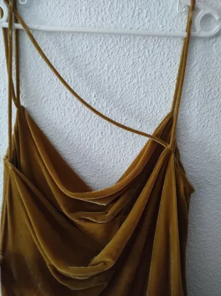 Vestido Terciopelo Zara