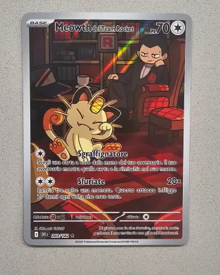 Meowth del Team Rocket 203/182 dri it