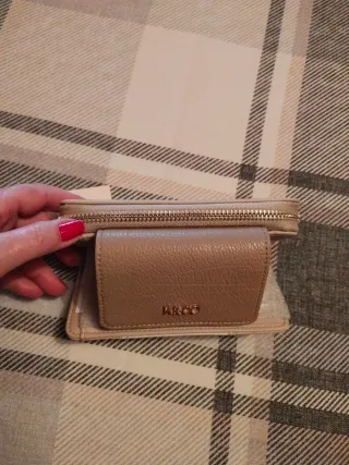 Monedero Karko & Co Beige/Marrón