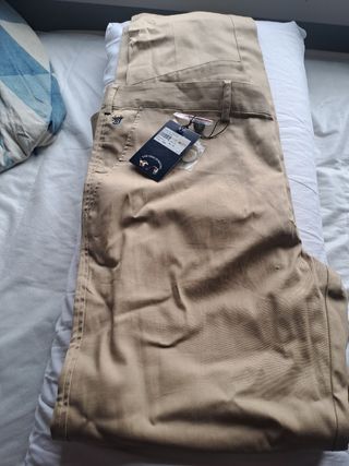 Pantalón Chino The Time of Bocha Beige Talla 50