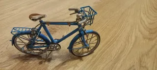 Miniatura Bicicleta Vintage Azul