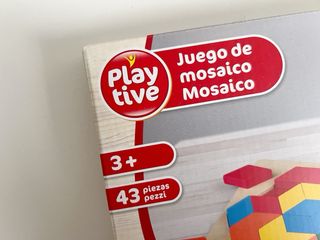 Juego de mosaico de madera Playtive