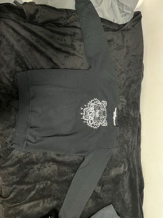 Sudadera Kenzo Negra con Diseño Tigre