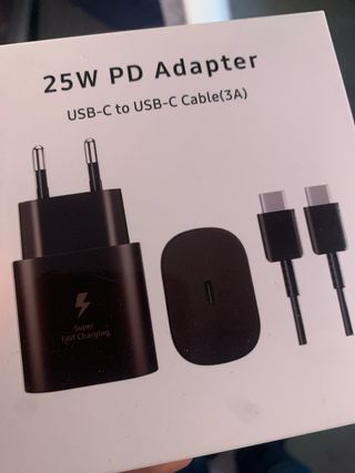 Cargador 25W PD USB-C Carga Rápida