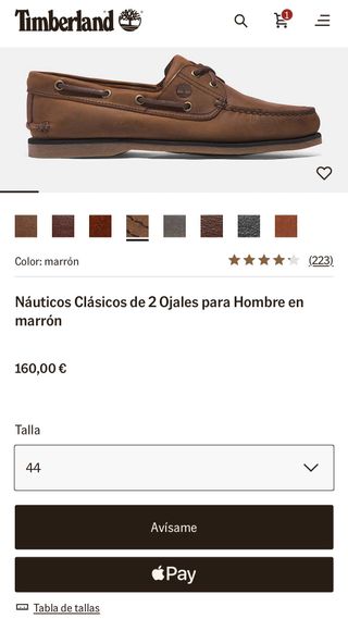 Zapatos Timberland Classic Boat 2 Eye Marrón