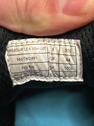 Zapatillas Lacoste Missouri Negras y Turquesa