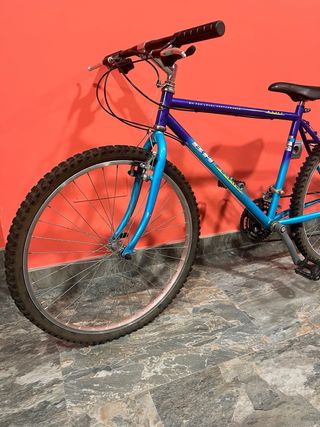 Bicicleta Montaña Azul