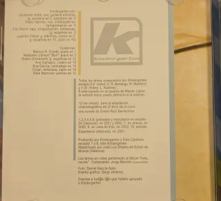 CD Kindergarten "Digital y Analógico"