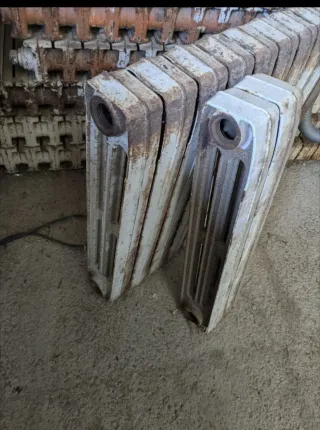 Radiadores Hierro Fundido Blancos