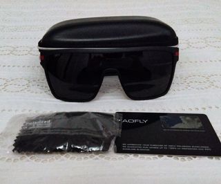 Gafas de sol AOFLY polarizadas negras