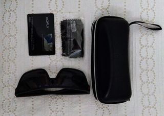 Gafas de sol AOFLY polarizadas negras