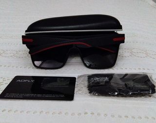 Gafas de sol AOFLY polarizadas negras