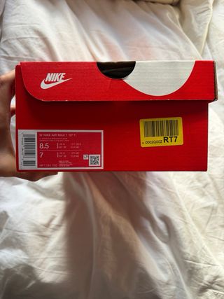 Nike Air Max 1 ‘87 T Mujer Beige/Blanco