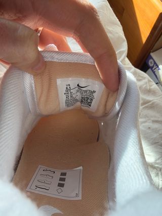 Nike Air Max 1 ‘87 T Mujer Beige/Blanco