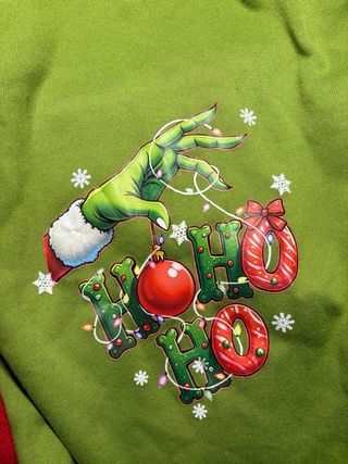 Felpa per cani natalizia grinch