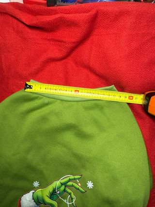 Felpa per cani natalizia grinch