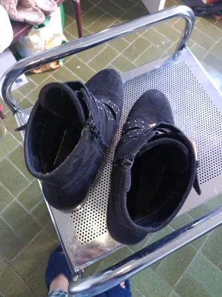 Botines Sergio Todzi Rock Hebillas Tachuelas 39