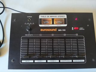 Eurosound MIX-150 Mesa de Mezclas Vintage