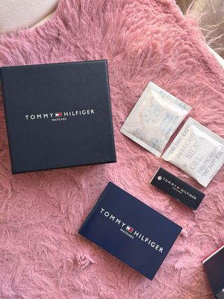 Reloj Tommy Hilfiger Dorado y Marrón