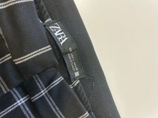 Pantalón de cuadros ZARA
