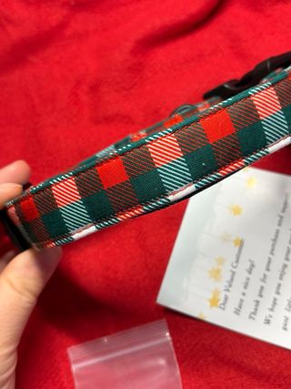 Collare per cani Elegant Little Tail a quadretti