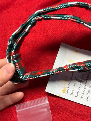 Collare per cani Elegant Little Tail a quadretti