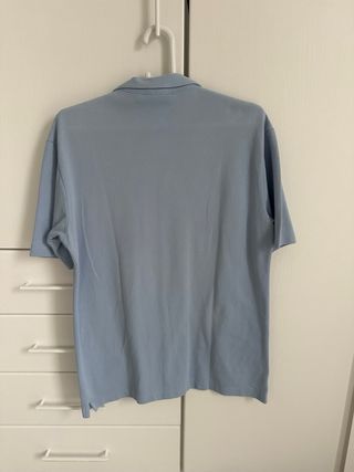 Camisa Zara Azul bebe Talla M manga corta bowling