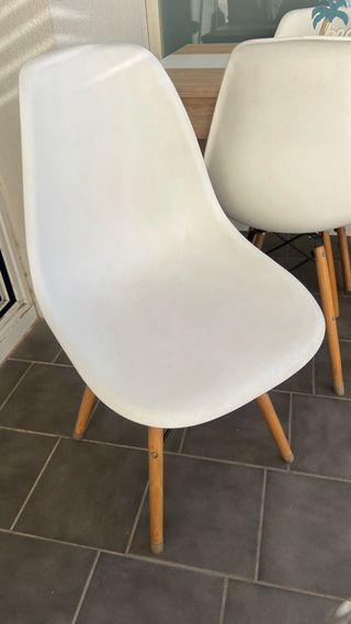 Mesa comedor no extensible + 6 Sillas