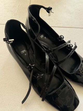 Zapatos Zara Negros Talla 37
