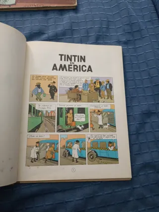 Tintin en América 1ª edición