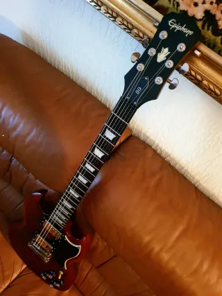 Epiphone by Gibson Sg Vintage Guitarra Electrica!!