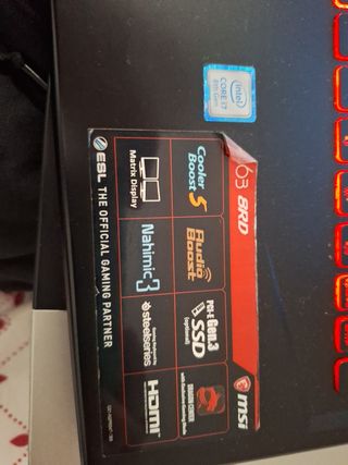 Portátil Gaming MSI