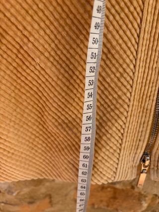 Chaqueta Corduroy Purificación García Amarilla