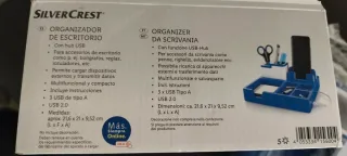 Organizador de escritorio Silvercrest azul