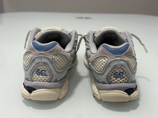 ASICS GEL–NYC Beige/Azul very stilish