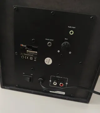 Home cinema Trust 2.1 negro