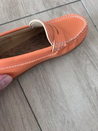 Mocasines Pablosky niño naranja